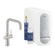 Zestaw startowy GROHE BLUE HOME stal nierdzewna 31456DC1   