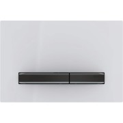 Przycisk spłukujący GEBERIT SIGMA 50 biały/czarny chrom 115.671.11.2  