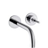 Bateria umywalkowa AXOR UNO 2 podtynkowa, z długą wylewką, chrom 38116000