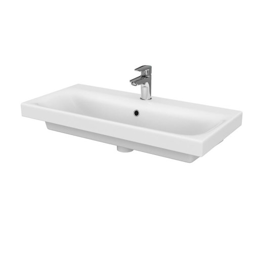Umywalka meblowa CERSANIT MODUO SLIM 80x38cm, biała K116-012