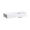 Umywalka KARTELL BY LAUFEN 75x35cm, bez otworu, biała SaphirKeramik H8123320001121