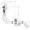 Syfon wannowy HANSGROHE EXAFILL S z napełnianiem chrom 58113000