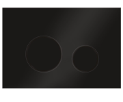 Przycisk spłukujący KK-POL M11 czarny mat 350/PPC/005-00-00