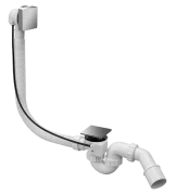 Syfon wannowy MCALPINE automatyczny, chrom HC31SQ-CBS1