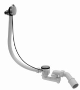 Syfon wannowy MCALPINE automatyczny, z napełnianiem przez przelew, chrom HCN3100CB1M-15MM