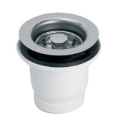 Spust zlewozmywakowy MCALPINE chrom MBS70-CP