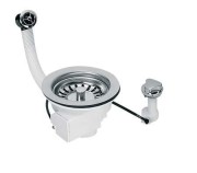 Spust zlewozmywakowy MCALPINE chrom PUFS113-CP-25