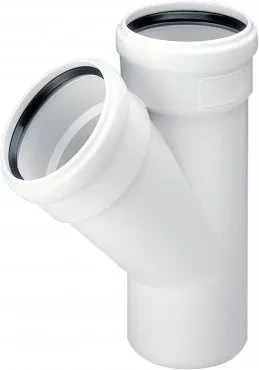 Trójnik MAGNAPLAST SKOLAN Safe 110x110x45° kanalizacja wewnętrzna niskoszumowa 16050