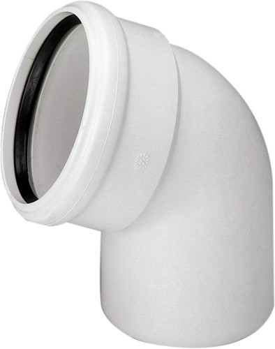 Kolano MAGNAPLAST SKOLAN Safe 110x67º kanalizacja wewnętrzna niskoszumowa 15730