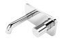Bateria umywalkowa F-DESIGN MEANDRO podtynkowa, chrom FD1-MDR-3PA-11