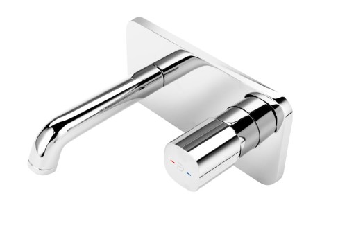 Bateria umywalkowa F-DESIGN MEANDRO podtynkowa, chrom FD1-MDR-3PA-11