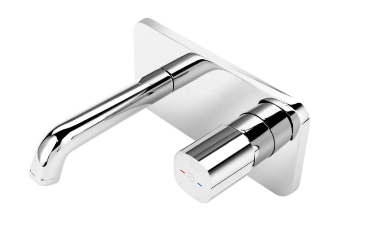 Bateria umywalkowa F-DESIGN MEANDRO podtynkowa, chrom FD1-MDR-3PA-11