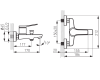 Bateria wannowa F-DESIGN SEPPIA chrom FD1-SPA-1-11