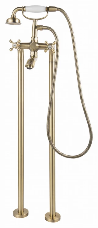 Bateria wannowa F-DESIGN LACRIMA wolnostojąca, stary brąz FD1-LRA-11F-66
