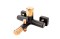 Bateria wannowa F-DESIGN ARDESIA różowe złoto/czarny FD1-ARD-1-25
