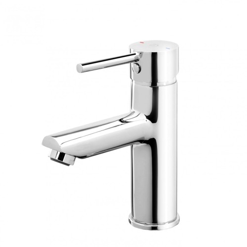 Bateria umywalkowa F-DESIGN FLUSSO z korkiem click-clack, chrom FD1-FLS-2-11