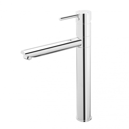Bateria umywalkowa F-DESIGN FLUSSO z korkiem click-clack, chrom FD1-FLS-2L-11