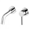 Bateria umywalkowa F-DESIGN FLUSSO podtynkowa, chrom  FD1-FLS-3PA-11