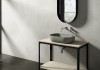 Bateria umywalkowa F-DESIGN FLUSSO podtynkowa, chrom  FD1-FLS-3PA-11