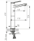Bateria umywalkowa F-DESIGN SEPPIA z korkiem click-clack, czarna FD1-SPA-2L-22