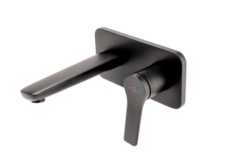 Bateria umywalkowa F-DESIGN SEPPIA podtynkowa, czarna FD1-SPA-3PA-22