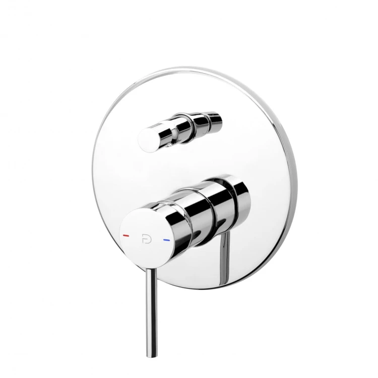 Bateria prysznicowa F-DESIGN FLUSSO podtynkowa, chrom FD1-FLS-7P-11