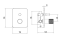 Bateria prysznicowa F-DESIGN ARDESIA podtynkowa, różowe złoto/czarny FD1-ARD-7P-25