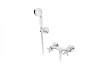 Bateria prysznicowa F-DESIGN LACRIMA z zestawem wannowym, chrom FD1-LRA-77-11