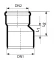 Redukcja MAGNAPLAST ULTRA dB 75x50 kanalizacja wewnętrzna niskoszumowa 146600