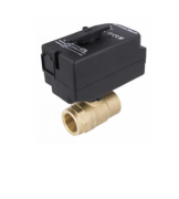 Zawór kulowy z siłownikiem AFRISO BEV DN25  Rp1", 2-drogowy 9021300