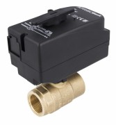 Zawór kulowy z siłownikiem AFRISO BEV DN15 Rp1/2", 2-drogowy 9022110