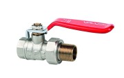 Zawór kulowy VALVEX DN15 1/2", z dławikiem, z półśrubunkiem, z rączką 1452420