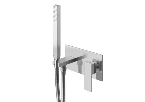 Bateria bidetowa KOHLMAN EXCELENT podtynkowa, 1 rozeta, chrom QW138H