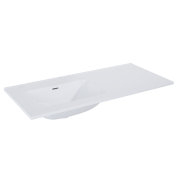 Umywalka ELITA SKAPPA 101x46cm, bez otworu, biała 146036 
