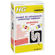 Udrażniacz HG do odpływów 2 x 500ml 343100129