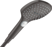 Słuchawka prysznicowa HANSGROHE RAINDANCE SELECT E 120 3jet czarny chrom szczotkowany