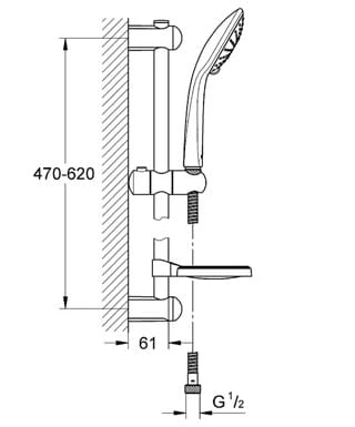 Zestaw-natryskowy-GROHE-EUPHORIA-ECO-drążek-90cm-mydelniczka-chrom-27230001