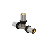 Trójnik PURMO CleverFit Radial 26x26x16 mosiężny FAZ4T26A26A16AE0