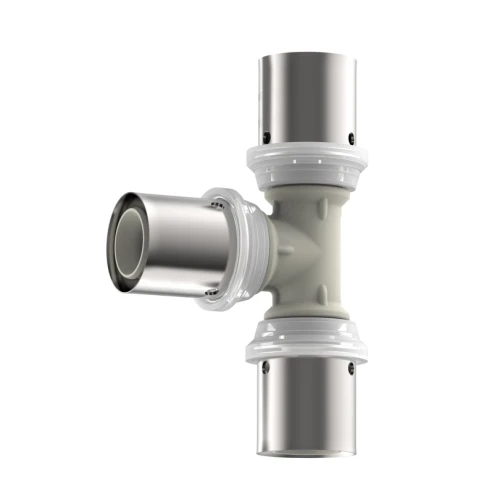 Trójnik PURMO CleverFit Radial PPSU 16x16x16 z tworzywa FAZ8T16A16A16AG0