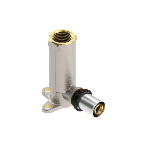 Kolano naścienne PURMO CleverFit Radial d16x1/2GW L=78mm FAZ4W12F16A078E0