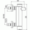 Bateria wannowa LEX-TRES, chrom 181474