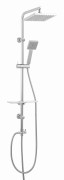 Zestaw prysznicowy FERRO AMIGO VERDELINE z deszczownicą, chrom NP26VL