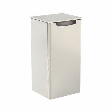 Szafka wisząca boczna KOŁO REKORD 33,2x70x29,2cm, niska, biały połysk 88474000