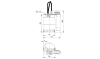 Pompa zatapialna GRUNDFOS KP150-AV1, (kabel 10m) 011H1900