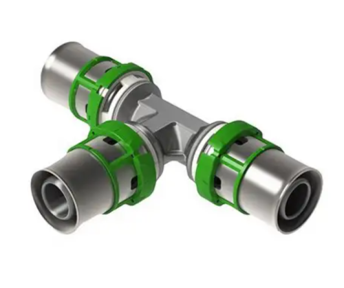 Trójnik COMAP MultiSkin 50x4 mosiężny 7130W50