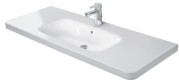 Umywalka meblowa DURAVIT DURASTYLE 120x48cm, WonderGliss, biała 23201200001