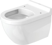 Miska wisząca DURAVIT STARCK 3 rimless, WonderGliss, biała 25270900001