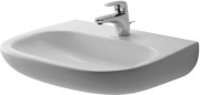 Umywalka DURAVIT D-CODE MED 60x46cm, bez przelewu, biała 23116000002