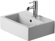 Umywalka DURAVIT VERO 45x35cm,  WonderGliss, biała 07044500271