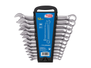 Klucze płasko-oczkowe LOGO TOOLS SUPER-EGO (12szt) 12.SE82